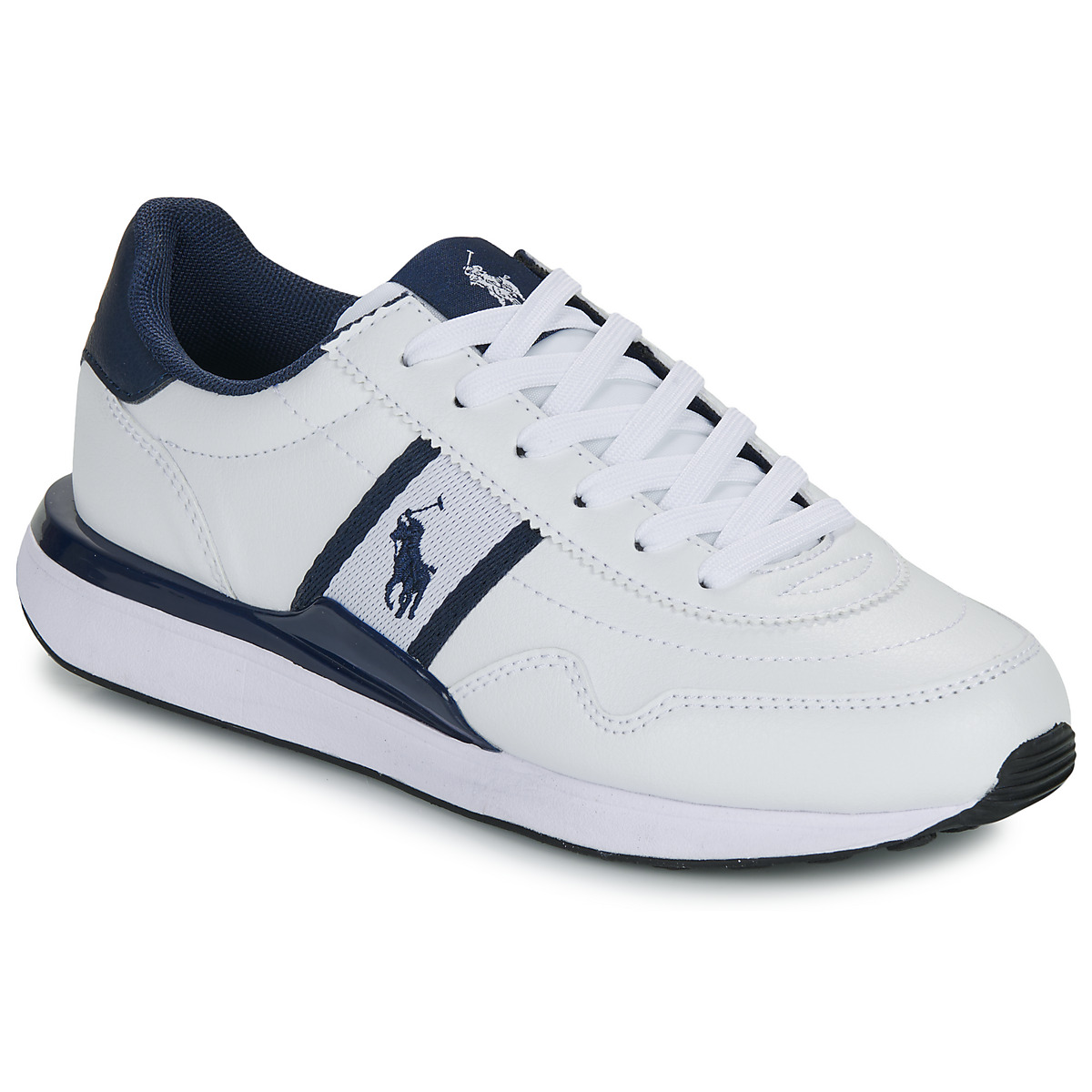 Buty Chłopiec Trampki niskie Polo Ralph Lauren TRAIN 89 SPORT Biały / Marine