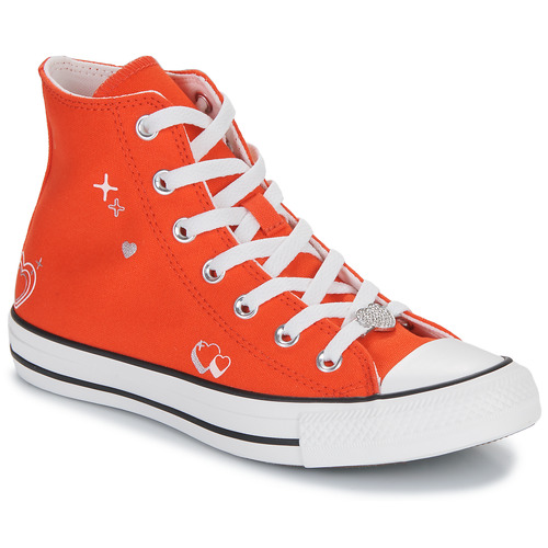 Buty Damskie Trampki wysokie Converse CHUCK TAYLOR ALL STAR Pomarańczowy