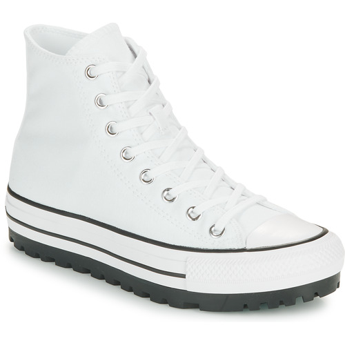 Buty Trampki wysokie Converse CHUCK TAYLOR ALL STAR CITY TREK SEASONAL CANVAS Biały