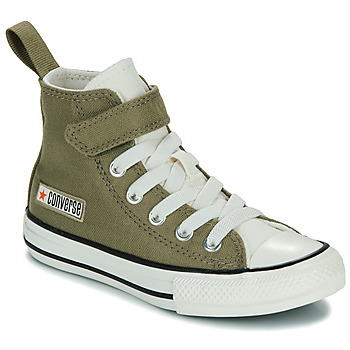 Buty Chłopiec Trampki wysokie Converse CHUCK TAYLOR ALL STAR 1V Kaki / Biały