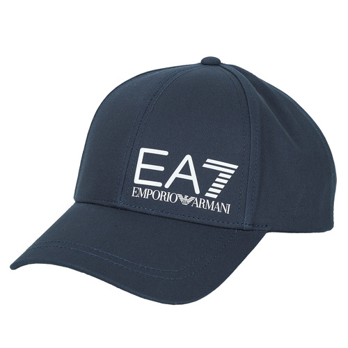 Dodatki Męskie Czapki z daszkiem Emporio Armani EA7 TRAIN CORE ID U LOGO CAP Niebieski