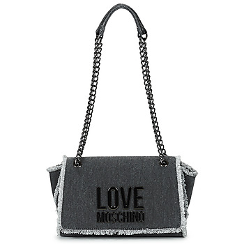 Torby Damskie Torby na ramię Love Moschino DENIM JC4371PP0I Szary