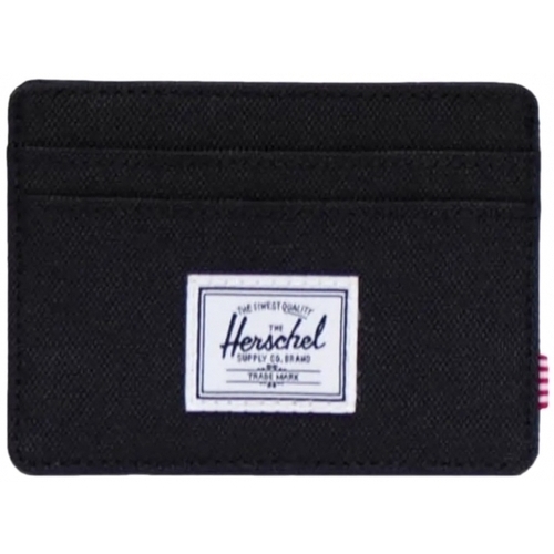 Torby Męskie Portfele Herschel Charlie Eco Wallet - Black Czarny