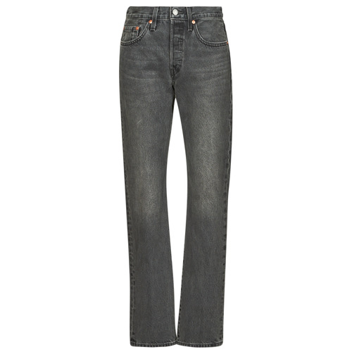 tekstylia Damskie Jeansy straight leg Levi's 501® JEANS FOR WOMEN Czarny