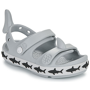 Buty Dziecko Sandały Crocs Crocband Cruiser Shark SandalT Szary