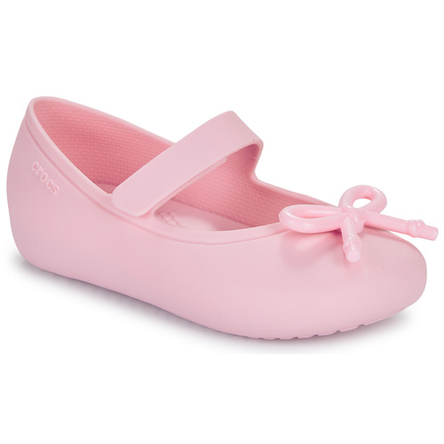 Buty Dziewczynka Baleriny Crocs Brooklyn Bow Mary Jane Flat T Różowy