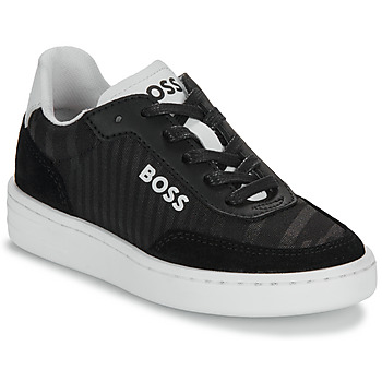 Buty Chłopiec Trampki niskie BOSS CASUAL J50858 Czarny