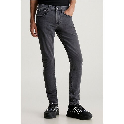 tekstylia Męskie Jeansy straight leg Calvin Klein Jeans J30J324196 Czarny