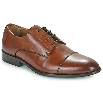 Buty Męskie Derby Pellet BREST Veau / Smooth / Cognac