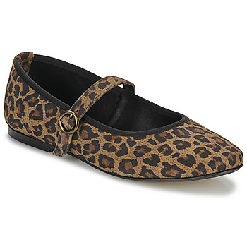 Buty Damskie Baleriny JB Martin DRILA Croute / Velours / Leopard