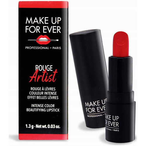 uroda Damskie Pomadki  Make Up For Ever Mini Lipstick Rouge Artist Czerwony