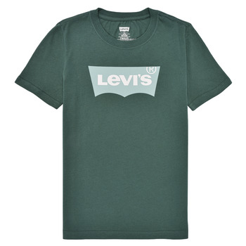 tekstylia Chłopiec T-shirty z krótkim rękawem Levi's LVB BATWING TEE Zielony