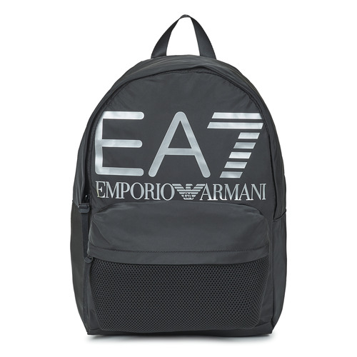 Torby Plecaki Emporio Armani EA7 TRAIN GRAPHIC SERIES BACKPACK Czarny / Srebrny