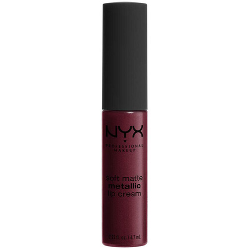 uroda Damskie Pomadki  Nyx Professional Make Up Soft Matte Metallic Cream Lipstick Brązowy