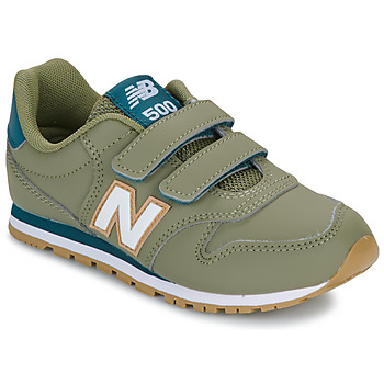 Buty Chłopiec Trampki niskie New Balance 500 Zielony / Biały / Niebieski