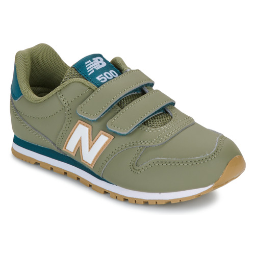 Buty Chłopiec Trampki niskie New Balance 500 Zielony / Biały / Niebieski