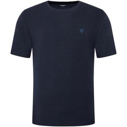 tekstylia Męskie T-shirty z krótkim rękawem Guess Z2YI12 JR06K Niebieski