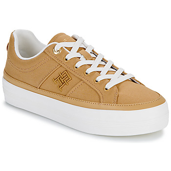 Buty Damskie Trampki niskie Tommy Hilfiger TH VULC CANVAS SNEAKER Beżowy