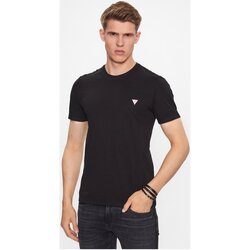 tekstylia Męskie T-shirty z krótkim rękawem Guess M2YI36 I3Z14 Czarny