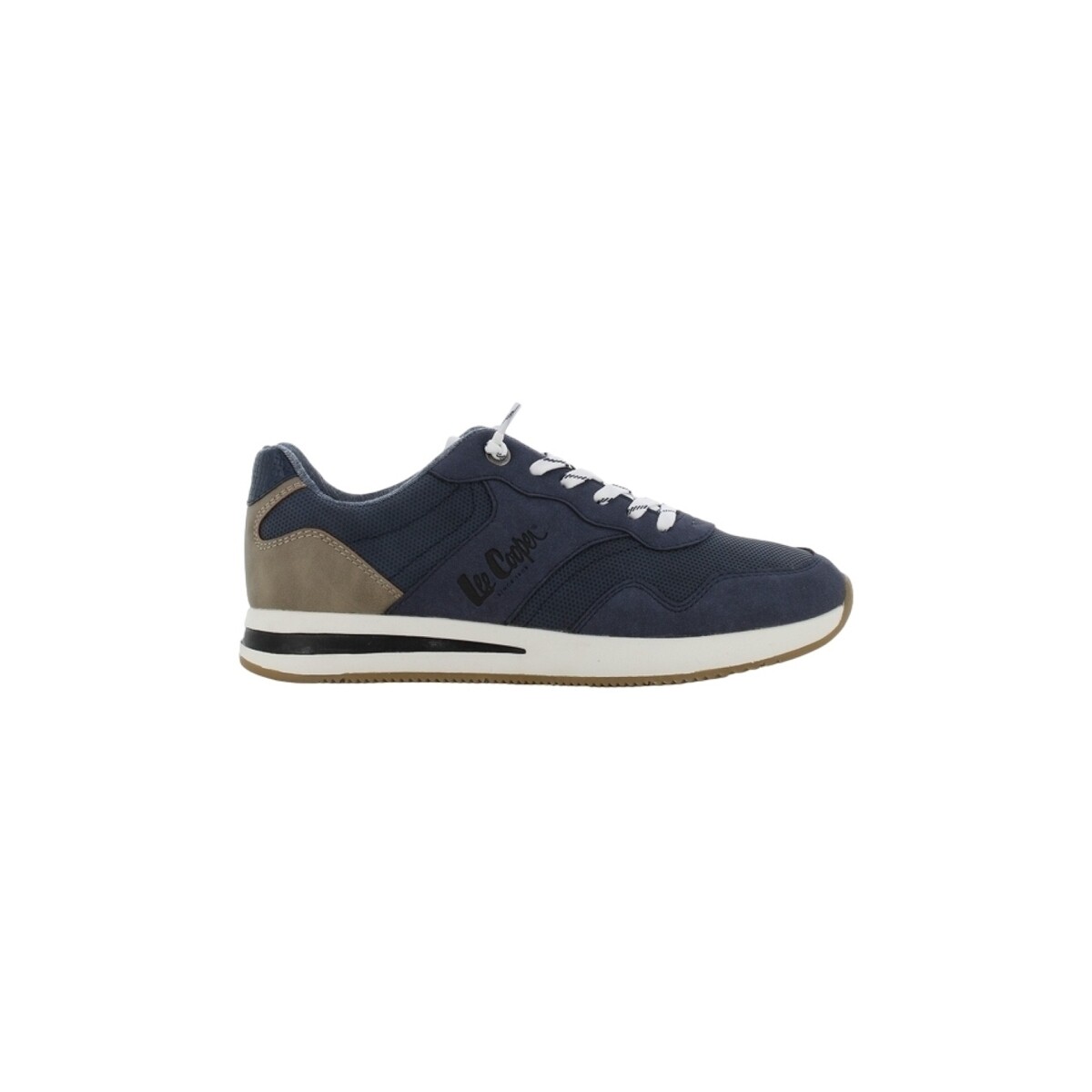 Buty Męskie Trampki Lee Cooper LC003652 Niebieski