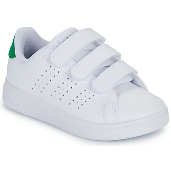 Buty Dziecko Trampki niskie Adidas Sportswear ADVANTAGE BASE 2.0 CF C Biały / Zielony