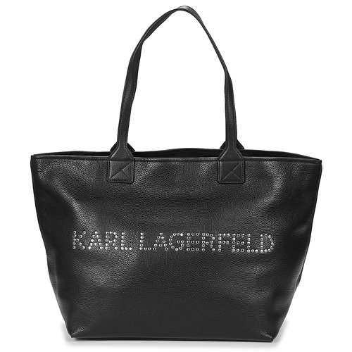 Torby Damskie Torby shopper Karl Lagerfeld K/MARCHé MD TOTE Czarny