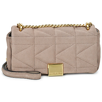 Torby Damskie Torby na ramię Karl Lagerfeld K/KUILT SP SM CROSSBODY NUBUCK Taupe