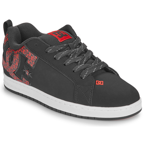 Buty Męskie Trampki niskie DC Shoes COURT GRAFFIK Czarny / Czerwony