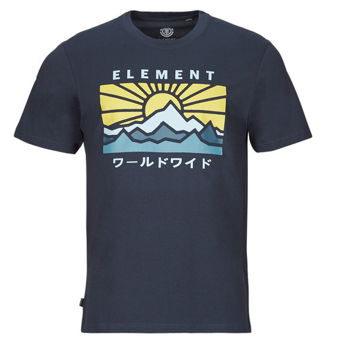 tekstylia Męskie T-shirty z krótkim rękawem Element KYOTO SS Marine