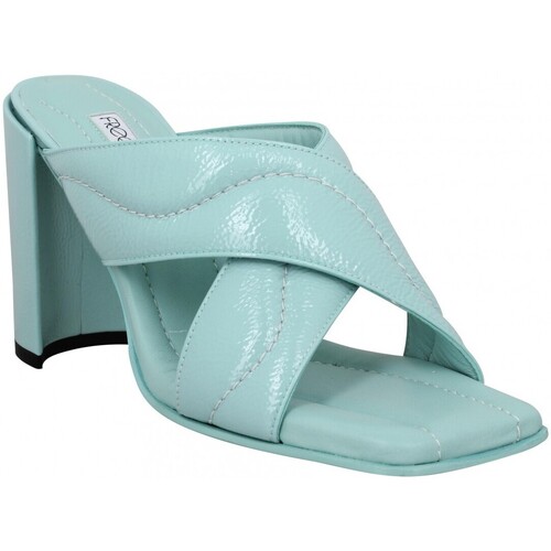 Buty Damskie Sandały Freelance Bibi 85 Cuir Femme Aqua Niebieski