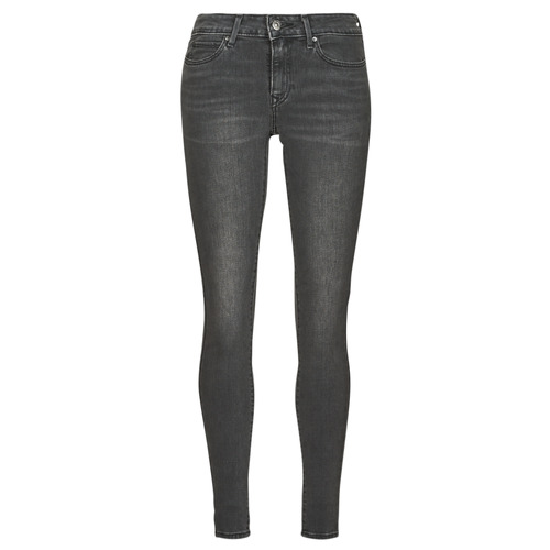 tekstylia Damskie Jeansy skinny Levi's 711 SKINNY Czarny