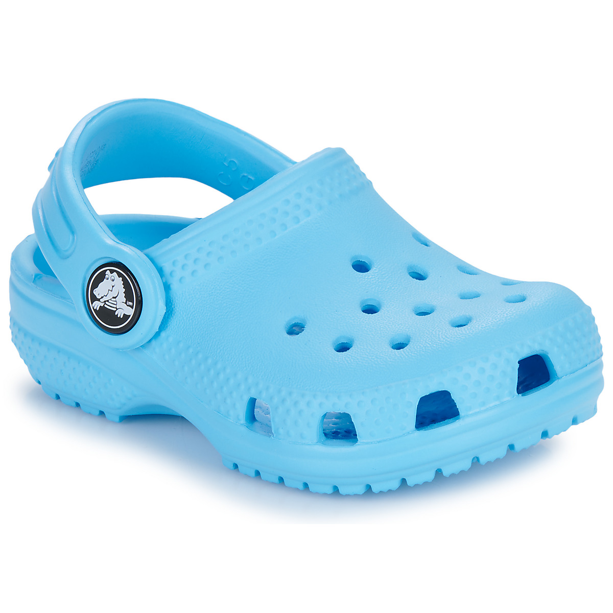 Buty Dziecko Chodaki Crocs Classic Clog T Niebieski