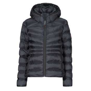 tekstylia Damskie Kurtki pikowane Superdry HOODED FUJI PADDED JACKET Marine