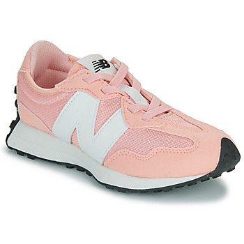 Buty Dziewczynka Trampki niskie New Balance 327 Różowy / Biały