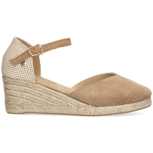 Buty Damskie Espadryle Etika 73841 Brązowy