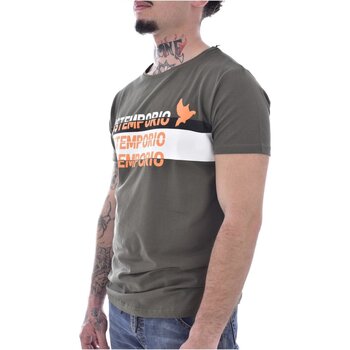 tekstylia Męskie T-shirty z krótkim rękawem Just Emporio JE-MALKIM-01 Zielony