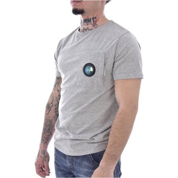 tekstylia Męskie T-shirty z krótkim rękawem Just Emporio JE-MOTIM-01 Szary