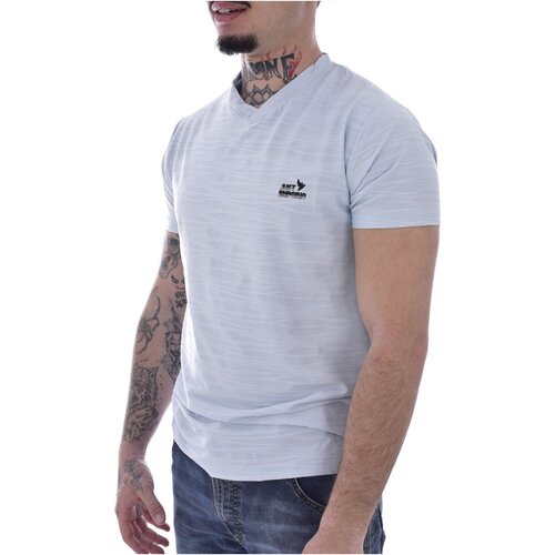 tekstylia Męskie T-shirty z krótkim rękawem Just Emporio JE-MOZIM-01 Niebieski