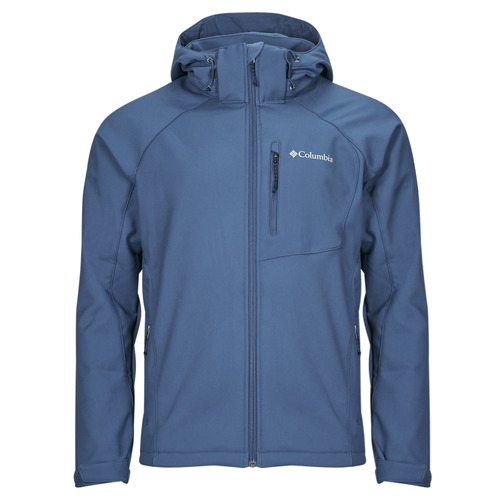 tekstylia Męskie Kurtki krótkie Columbia Cascade Ridge III Softshell Niebieski