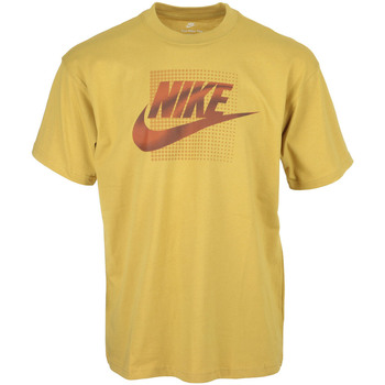 tekstylia Męskie T-shirty z krótkim rękawem Nike M Nsw Tee M90 12Mo Futura Żółty