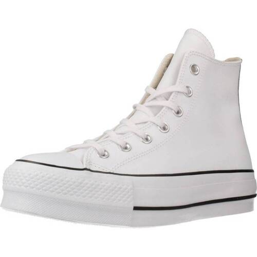 Buty Damskie Trampki Converse CHUCK TAYLOR ALL STAR PLATFORM LEATHER Biały