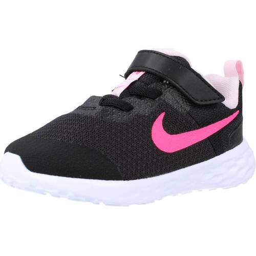 Buty Dziewczynka Trampki Nike REVOLUTION 6 BABY Czarny