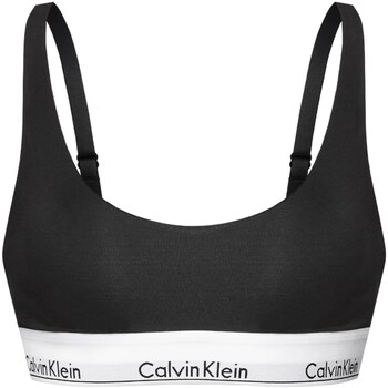 tekstylia Damskie Biustonosze Calvin Klein Jeans 000QF7586E Czarny