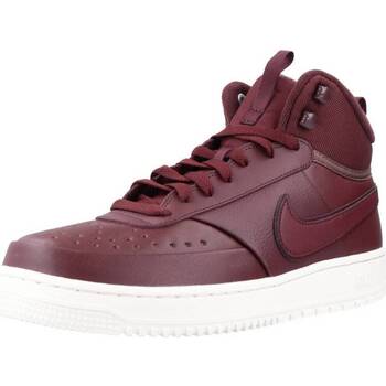 Buty Męskie Trampki Nike COURT VISION MID WINTER Bordeaux