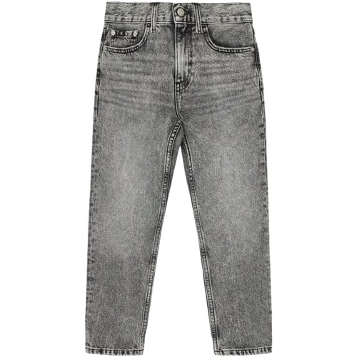 tekstylia Chłopiec Jeansy straight leg Calvin Klein Jeans IB0IB02112 Szary