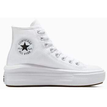 Buty Damskie Trampki Converse 568498C LONA CHUCK TAYLOR ALL STAR MOVE Biały