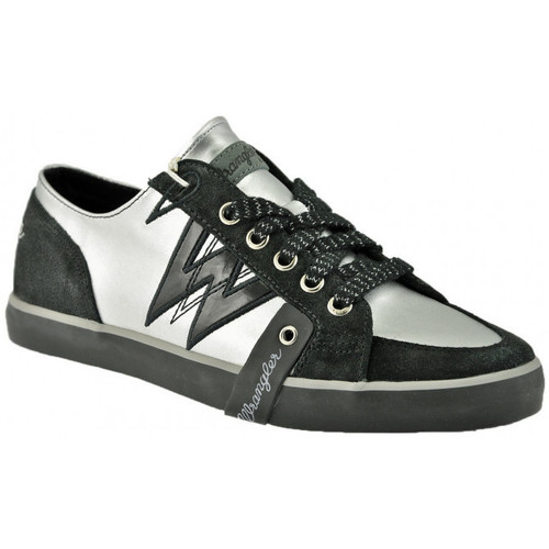 Buty Damskie Trampki Wrangler Sneakers  Casual Srebrny