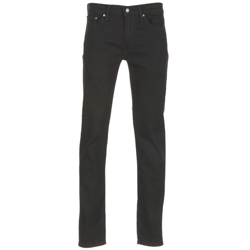 tekstylia Męskie Jeansy slim fit Levi's 511 SLIM FIT Czarny