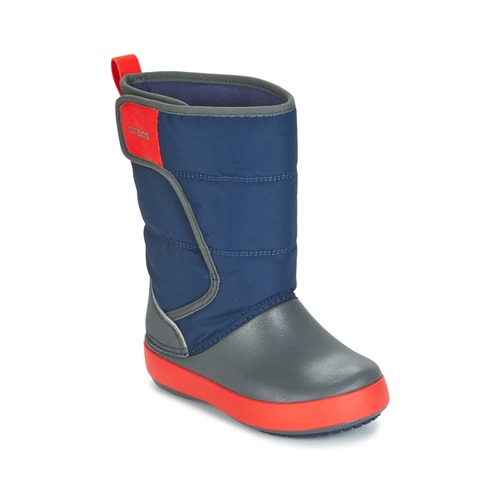 Buty Dziecko Śniegowce Crocs LODGEPOINT SNOW BOOT K Marine