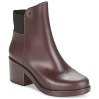 Buty Damskie Botki Melissa ELASTIC BOOTS Bordeaux